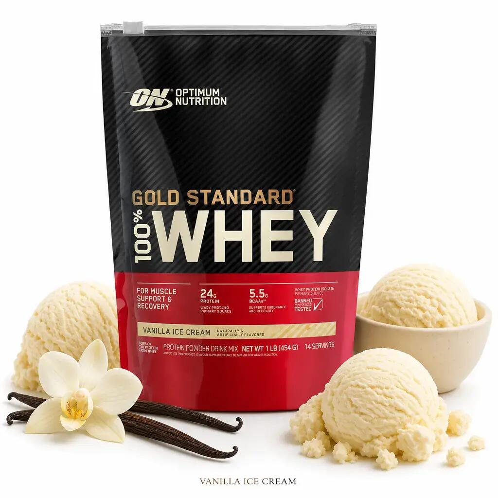 Optimum Nutrition Gold Standard 100% Whey 450g Vanilla Ice Cream