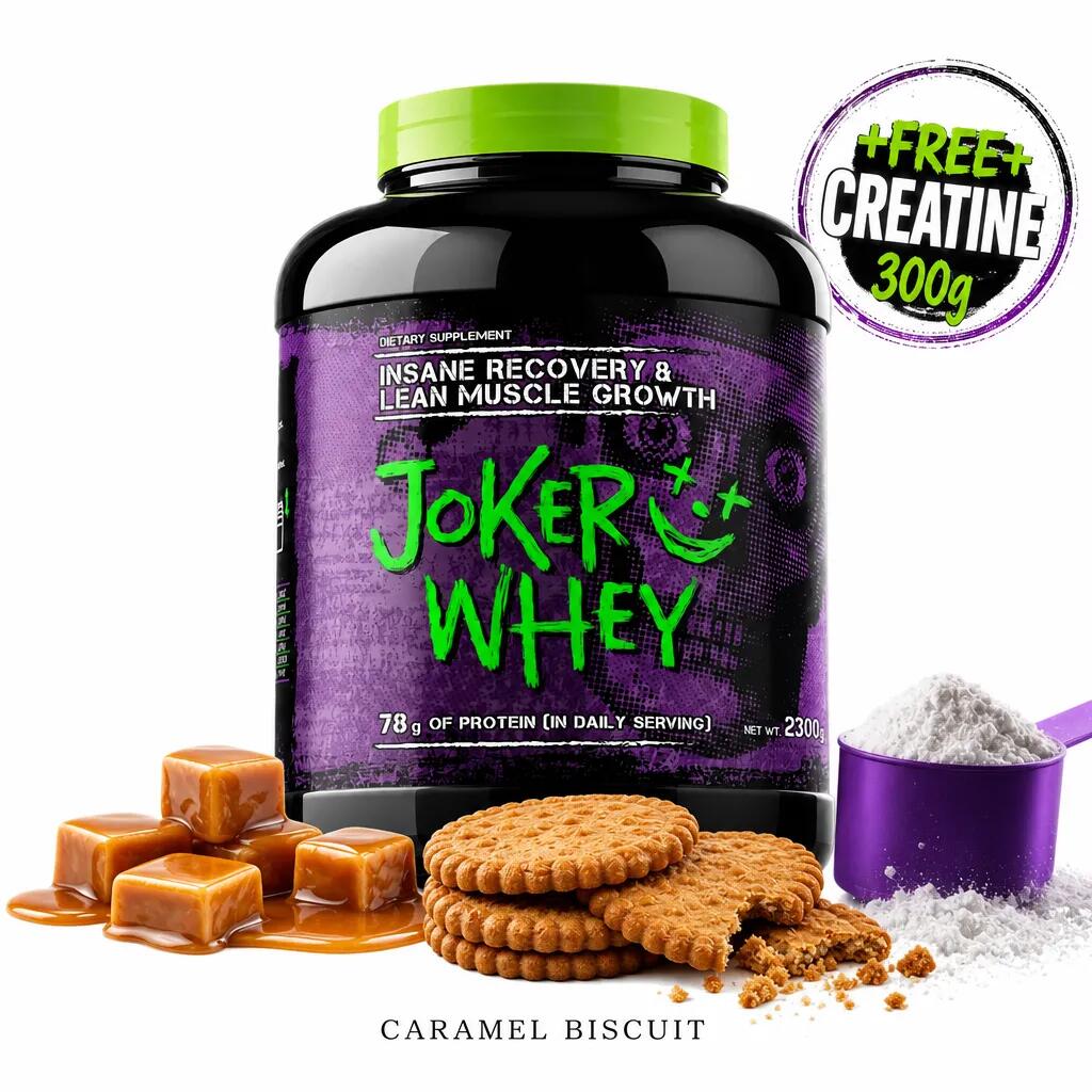 Joker Whey 2300g caramel biscuit