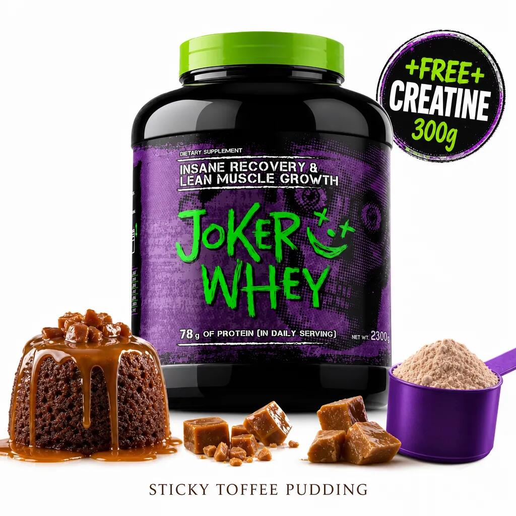 Joker Whey 2300g sticky toffee pudding