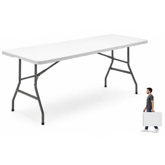 Table pliante jardin portable 180x74x74 cm