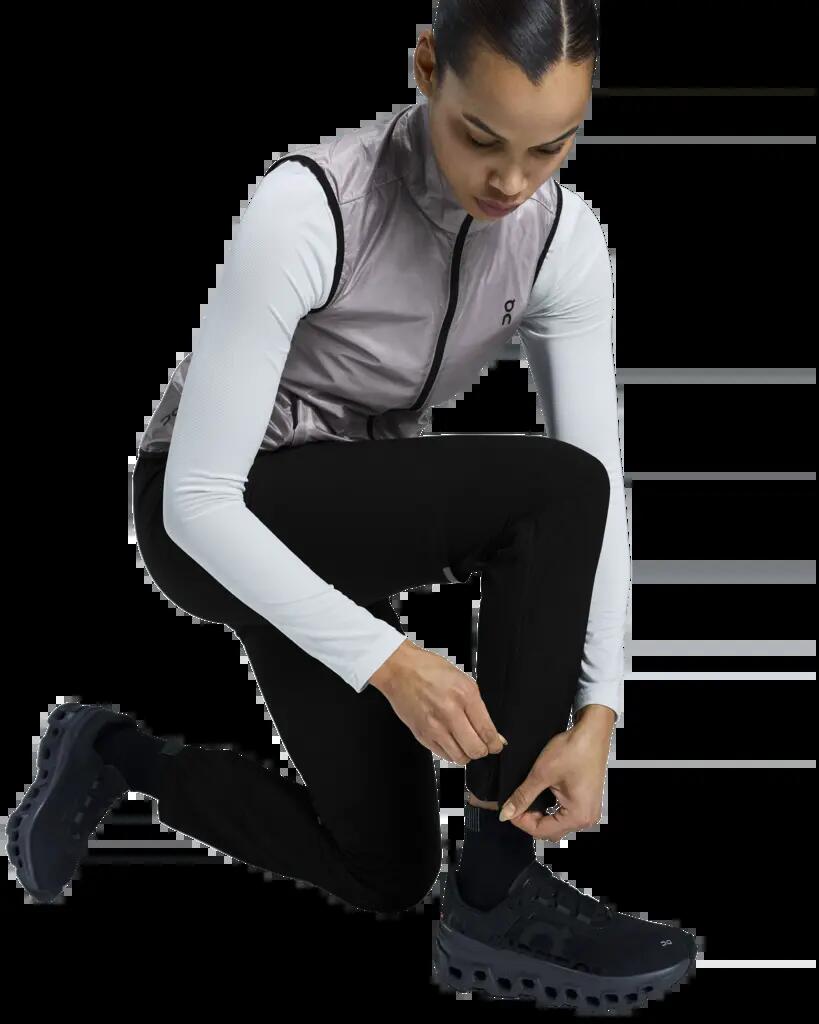 -RUNNING CORE PANTS BLACK WOMAN 3/5