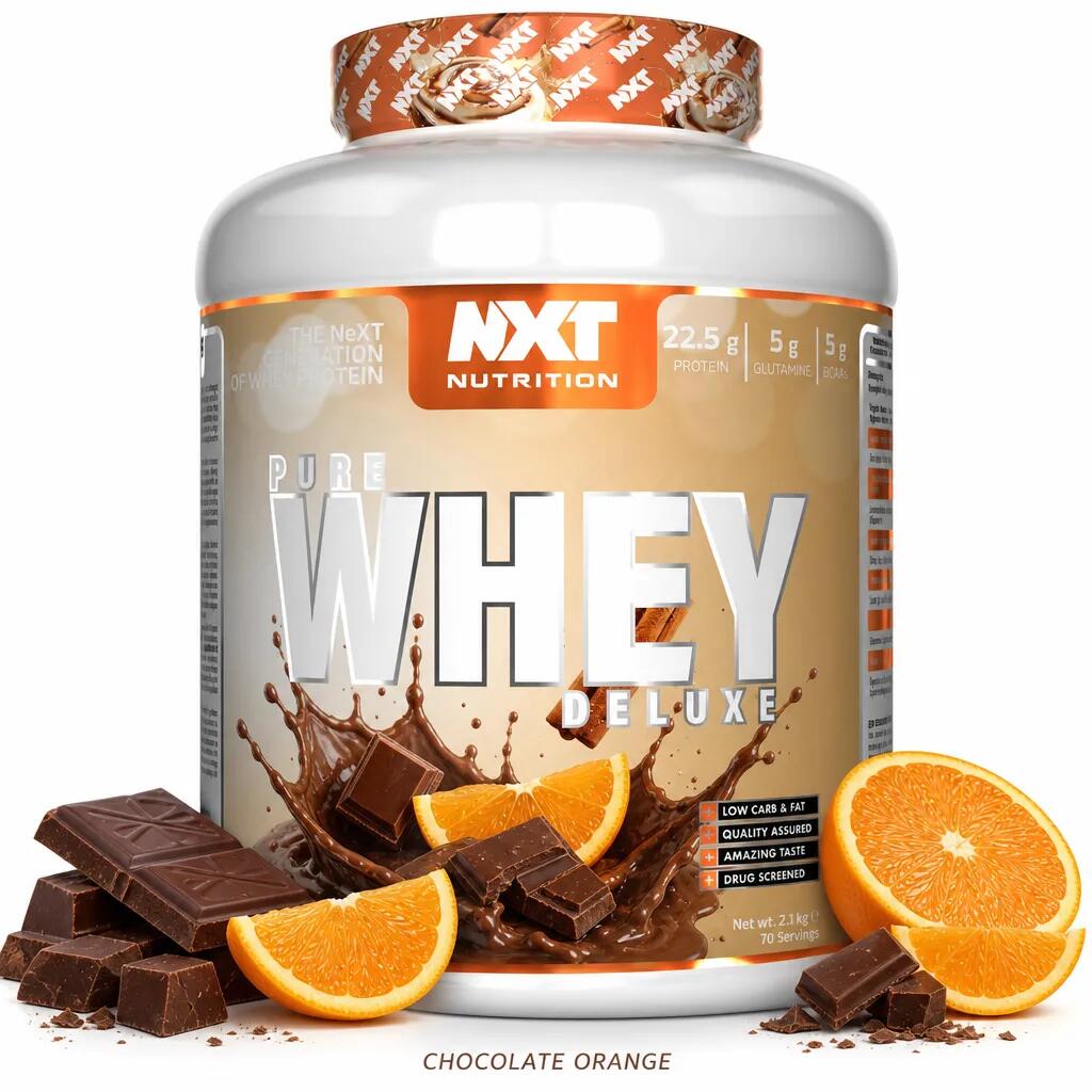 NXT Nutrition Pure Whey Deluxe 2100g chocolate orange