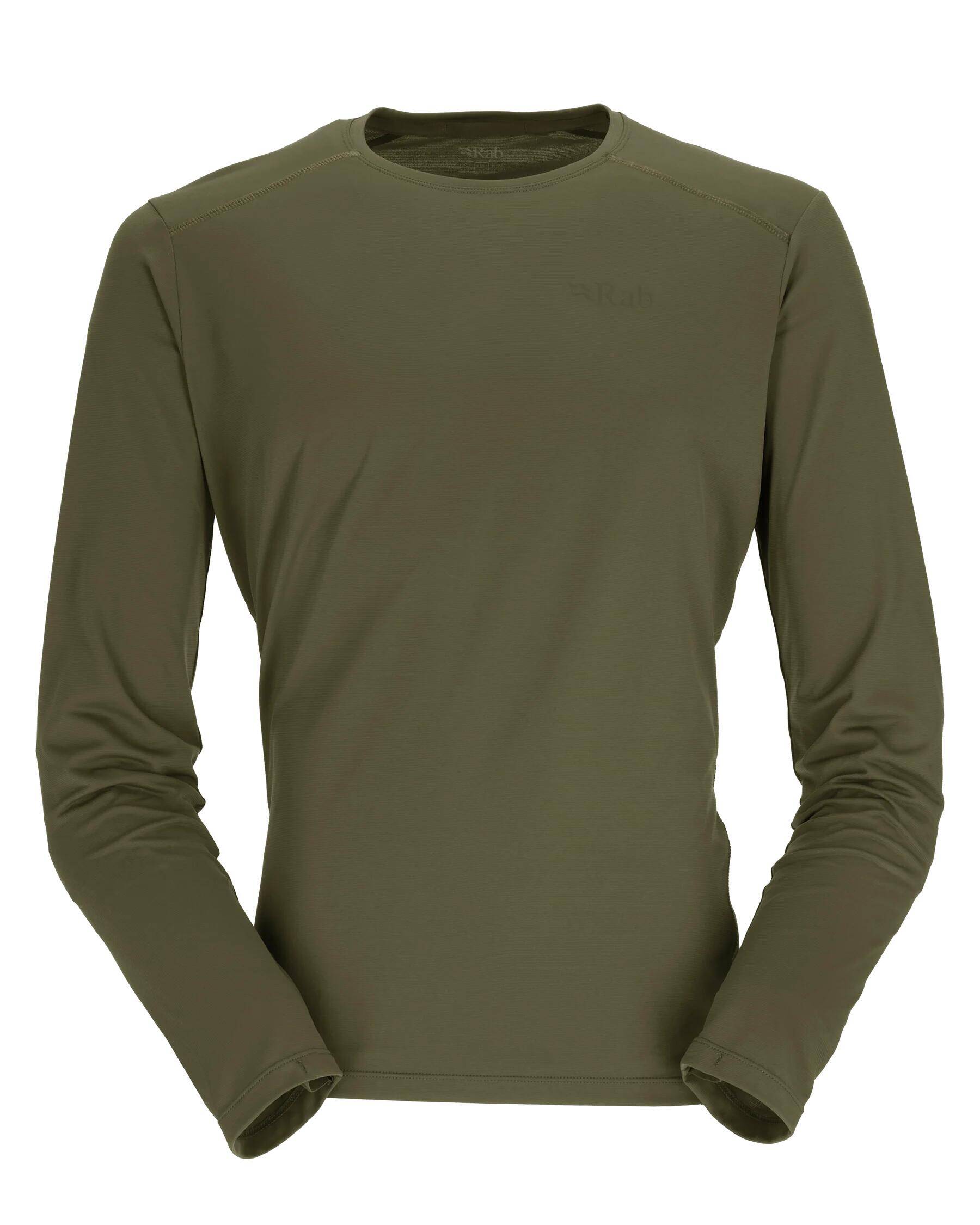 Rab Force Long Sleeve Baselayer Tee Olive -  1