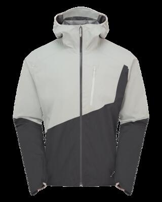 Rab Men's Downpour Trail Light Waterproof Jacket Light Zinc/Anthracite