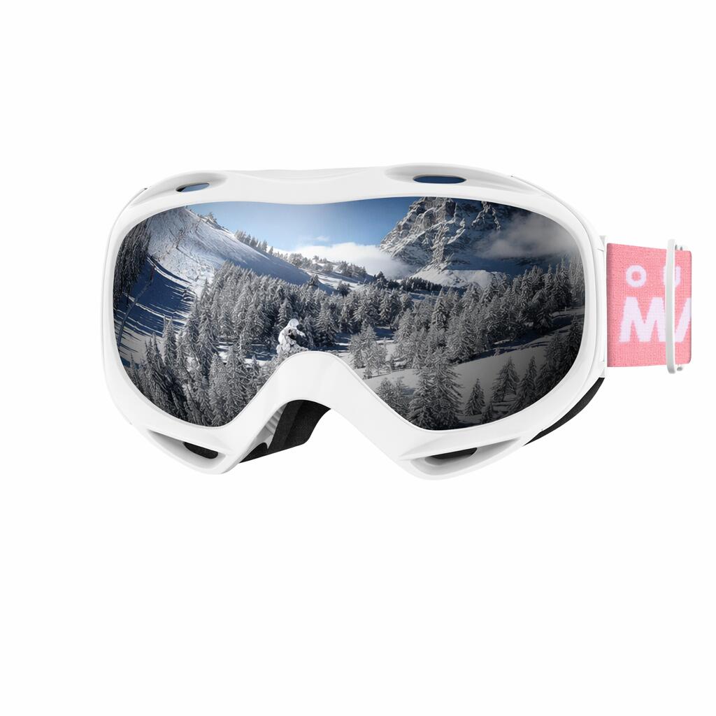 OutdoorMaster OTG Ski Goggles - Over Glasses Ski/Snowboard Goggles for Men, Wome