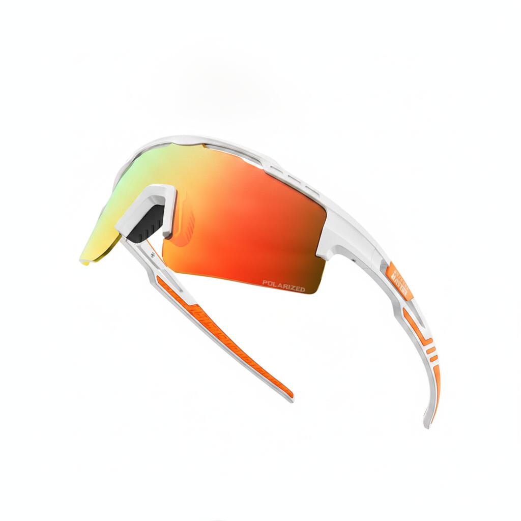 OutdoorMaster Hawk II Polarized Sports Sunglasses for Men Women, TAC 100% UV400