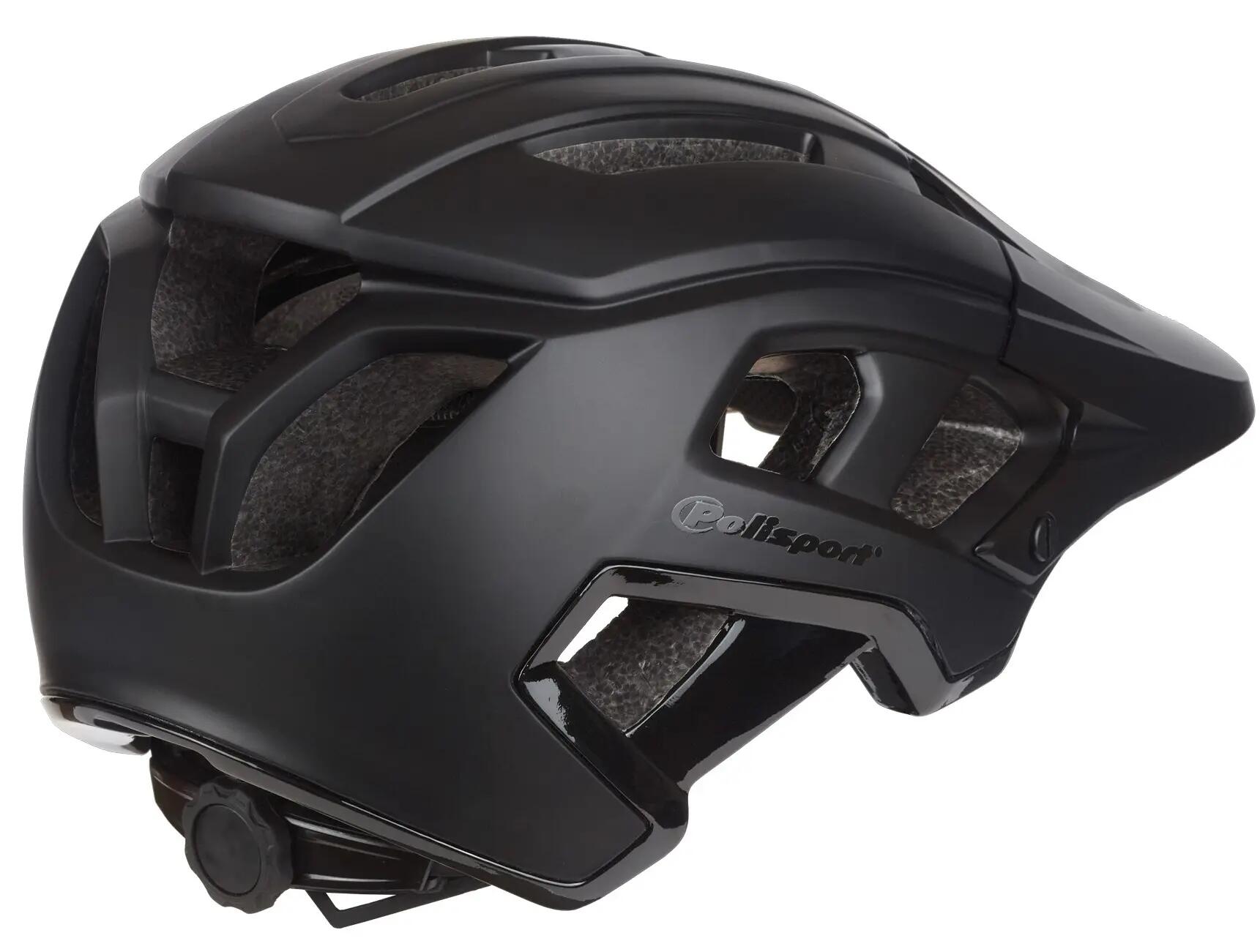 Polisport Mountain Pro MTB Helmet 55-58 cm Black 2/6