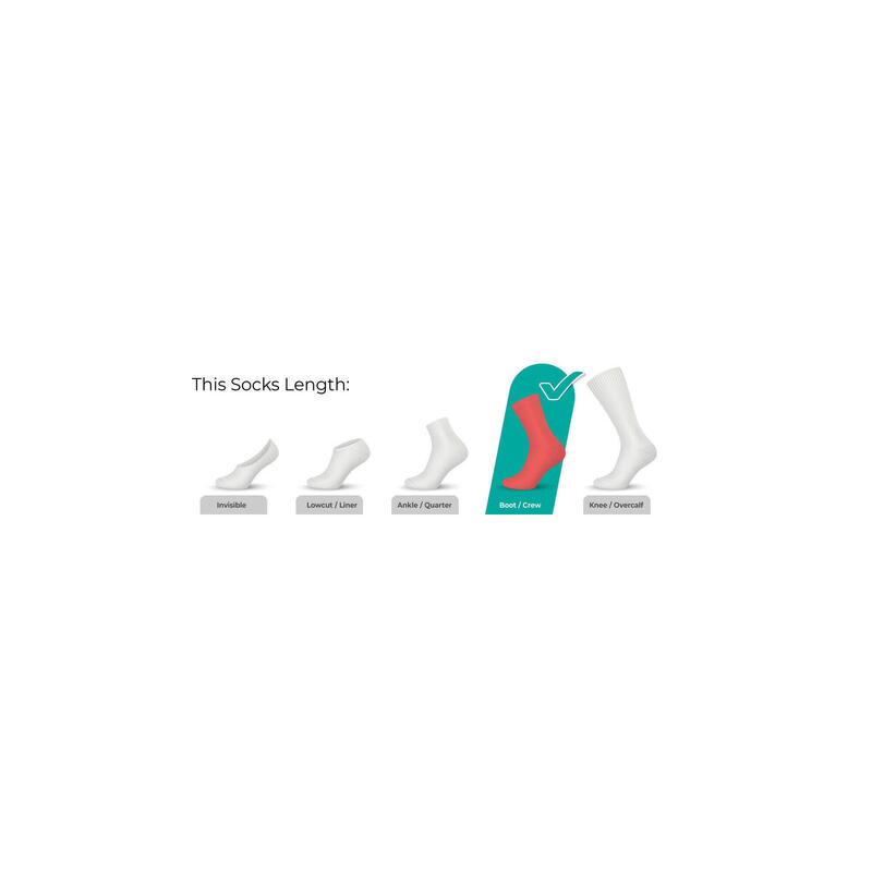 2 Çift %60 Merino Yünlü, Nefes Alabilen, Terletmeyen Outdoor Çorabı - SHELDON
