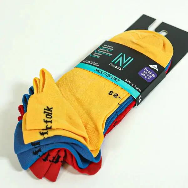 6 Çift - Multi-Sport Ultra Hafif Çorap - IZZY