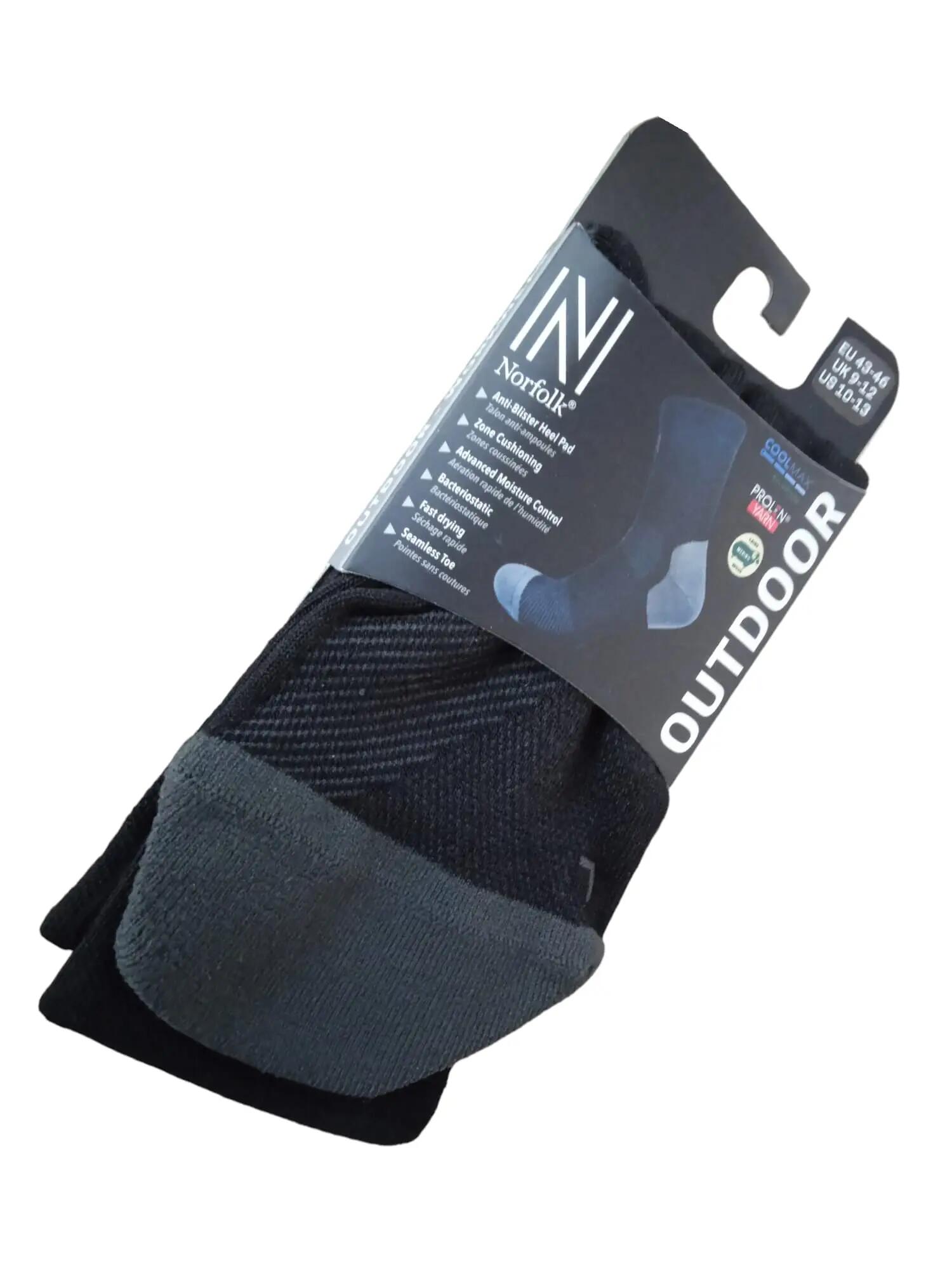 Merino Yünü ve Coolmax İplik Karışımlı Nefes Alabilir Outdoor Çorabı - IBEX 2/4