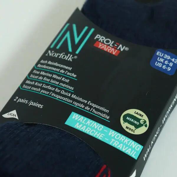 2 Çift %60 Merino Yünlü, Nefes Alabilen, Terletmeyen Outdoor Çorabı -SHELDON LC