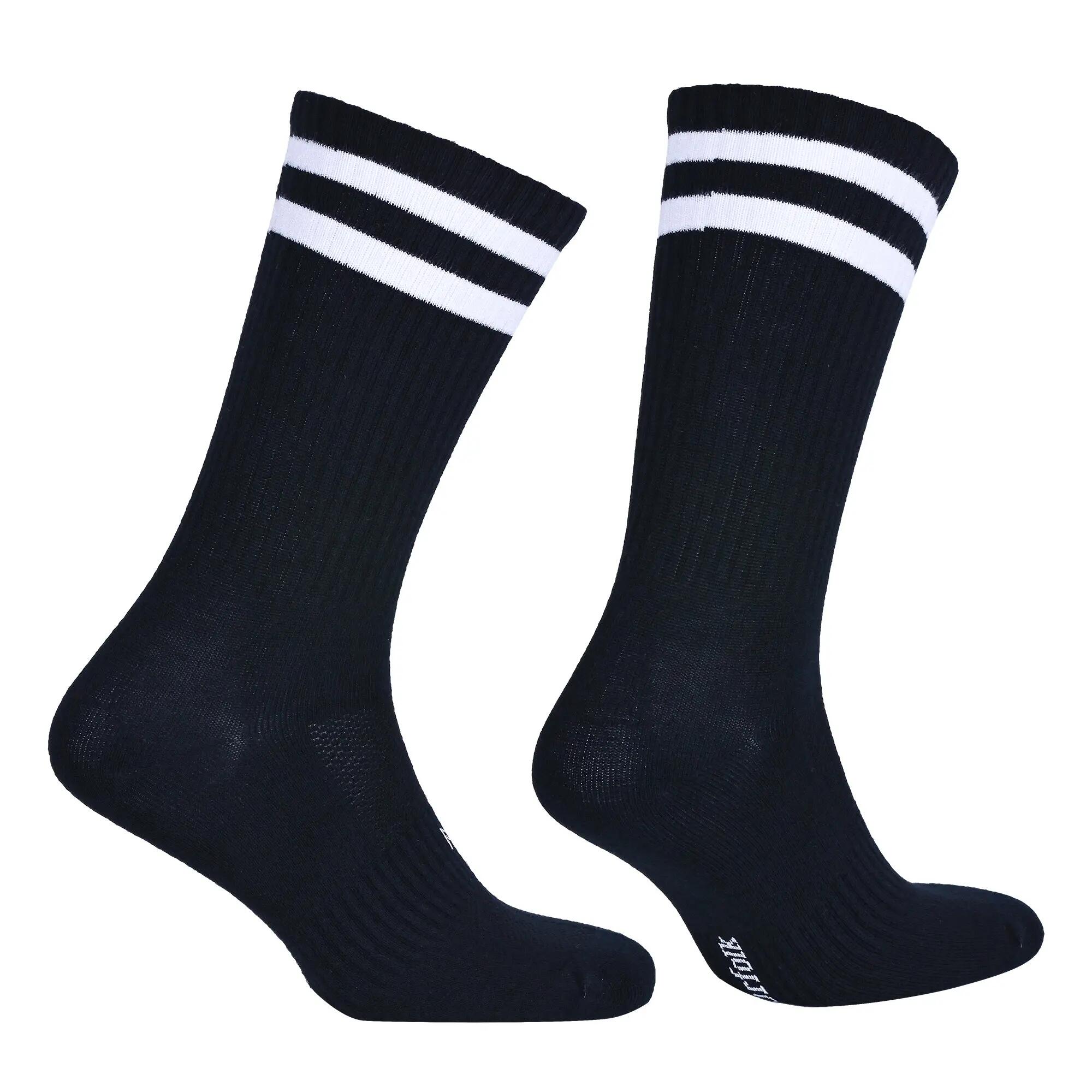 4 çift Bambu ve Pamuklu, Nefes Alabilen, Dikişsiz Spor Çorabı - RETRO N-Twist 4/7