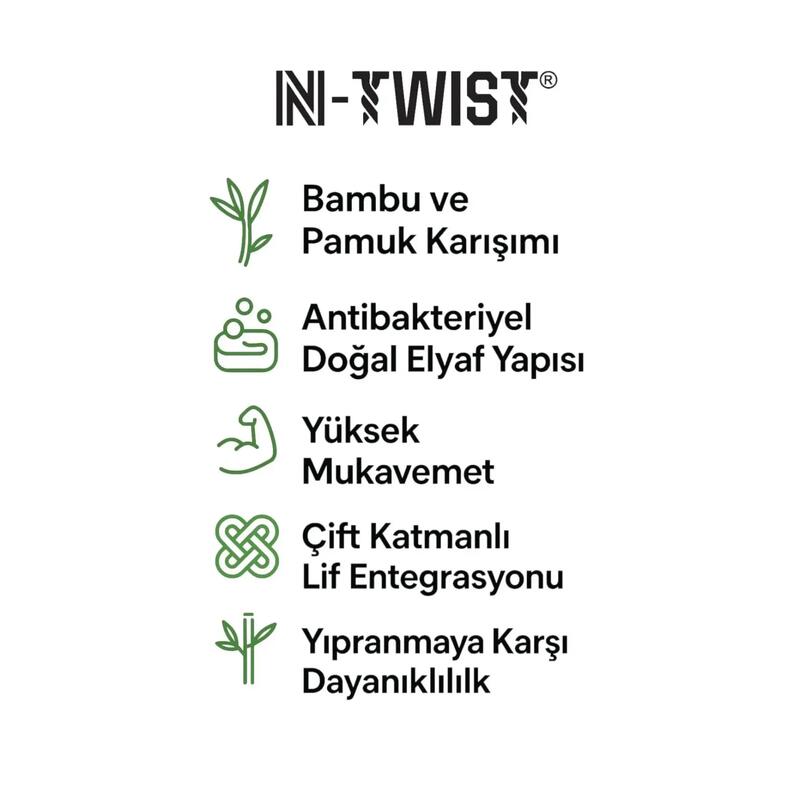 Bambu ve Pamuklu Günlük Çorap - Kraft Kutu RETRO N-TWIST
