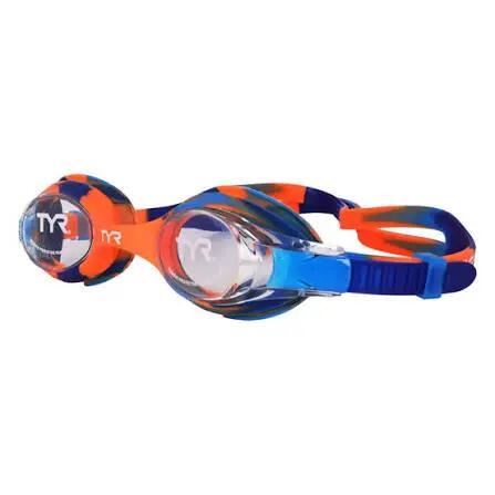 TYR GÖZLÜK KIDS SWIMPLE TIE DYE BLU/ORANGE LGSWTD492