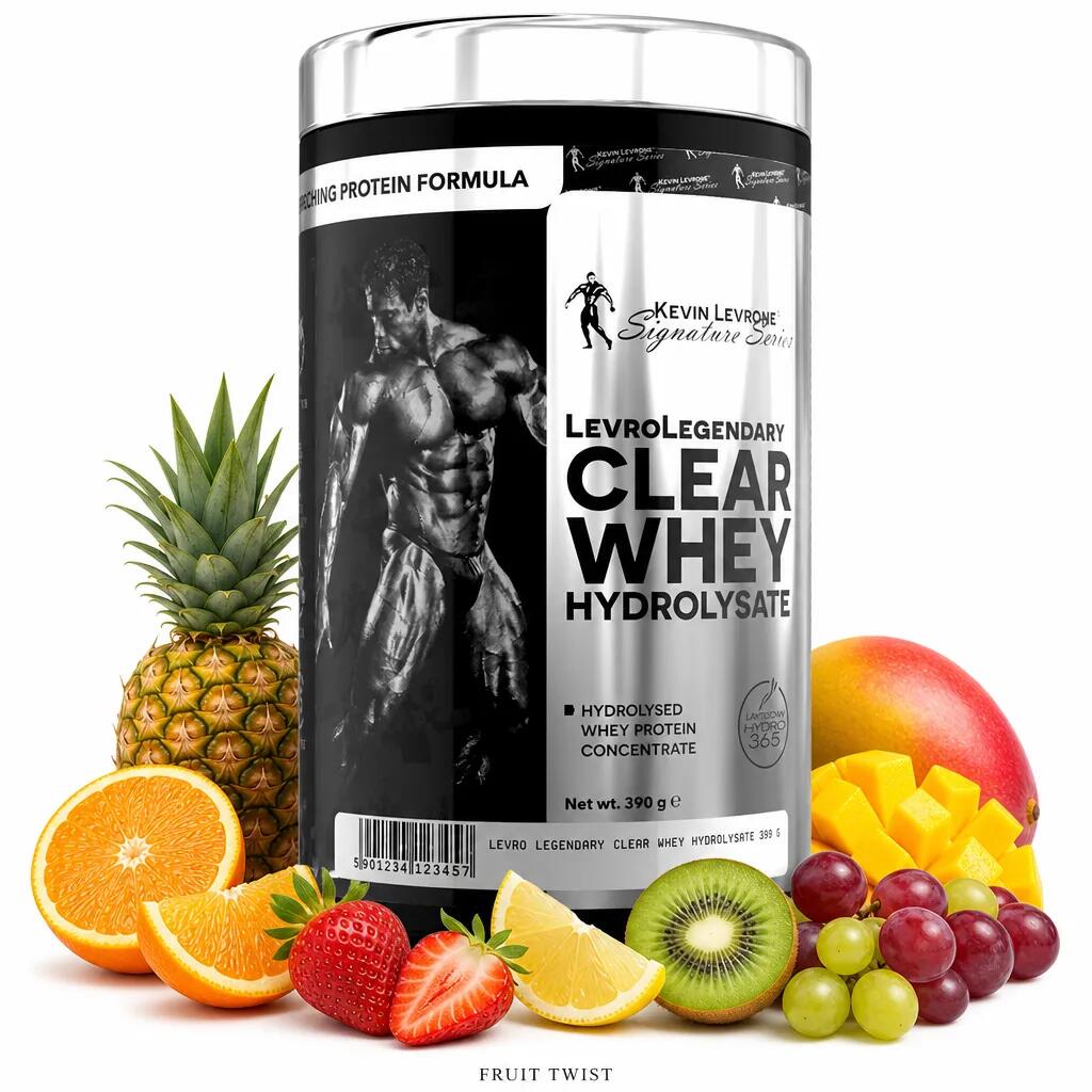 Kevin Levrone Levro Legendary Clear Whey Hydrolysate 390g fruit twist