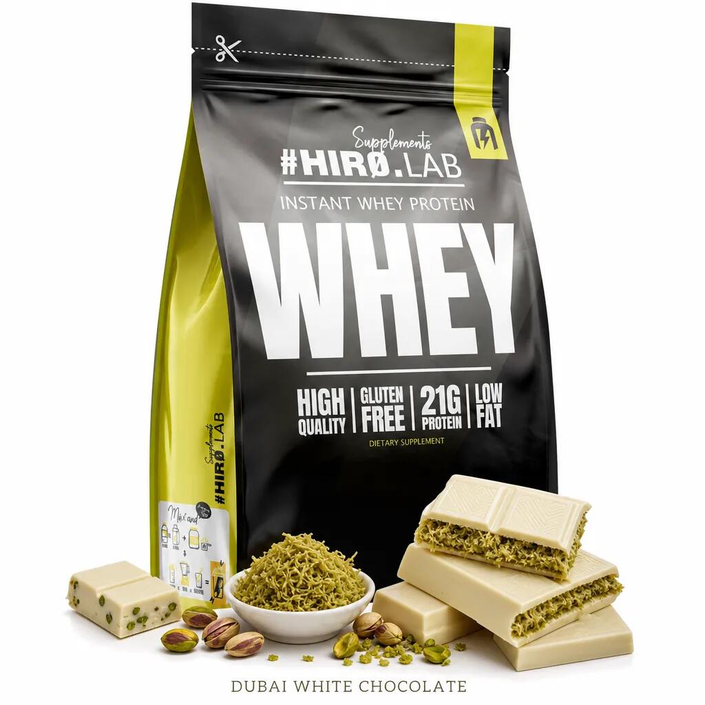 Hiro Lab Instant Whey Protein 750g Dubai White Chocolate