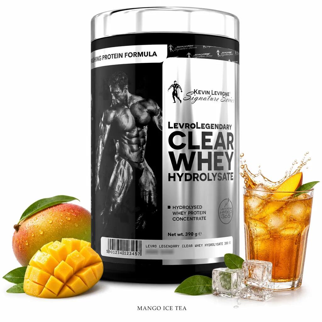 **BUY ONE GET ONE FREE** Kevin Levrone Levro Legendary Clear Whey… Mango Ice Tea