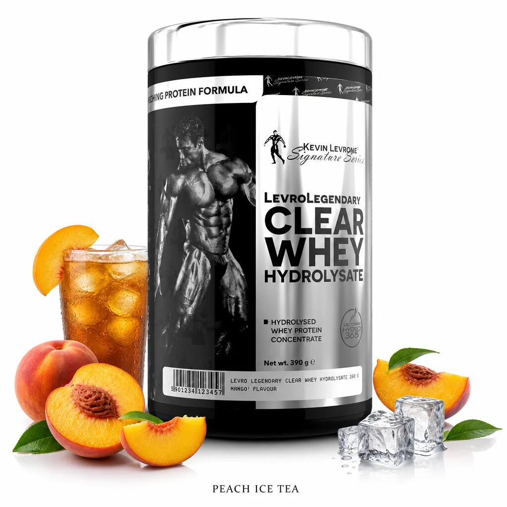 **BUY ONE GET ONE FREE** Kevin Levrone Levro Legendary Clear Whey… Peach Ice Tea
