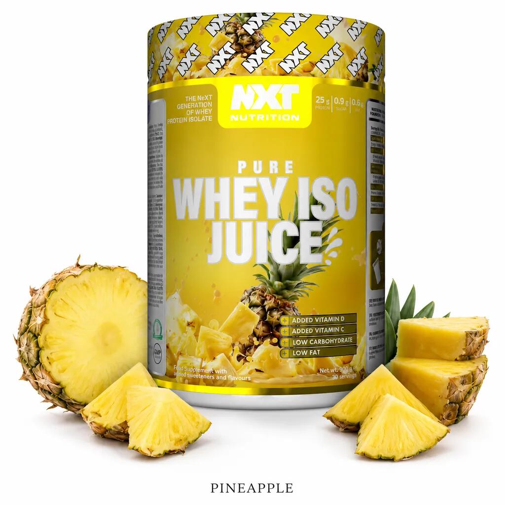 NXT Nutrition Pure Whey ISO Juice 900g Pineapple