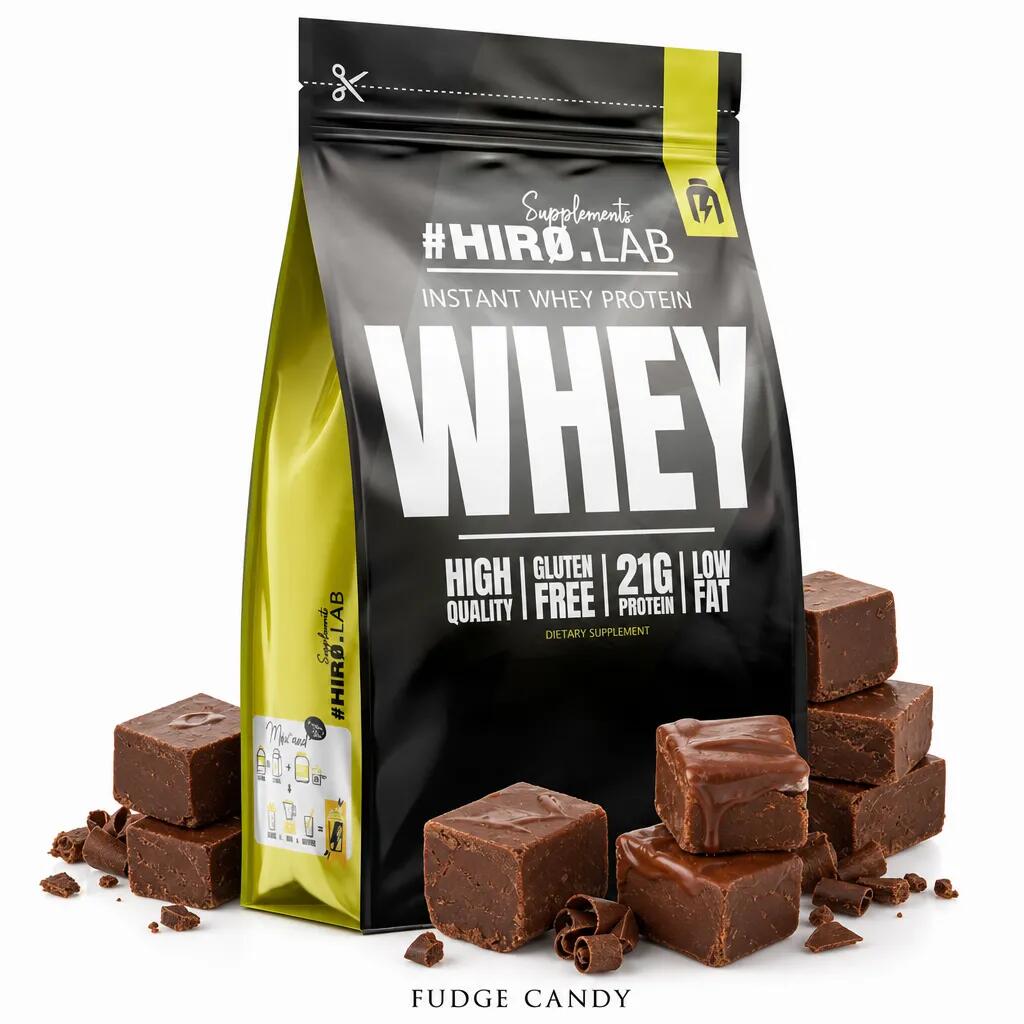 Hiro Lab Instant Whey Protein 750g fudge candy