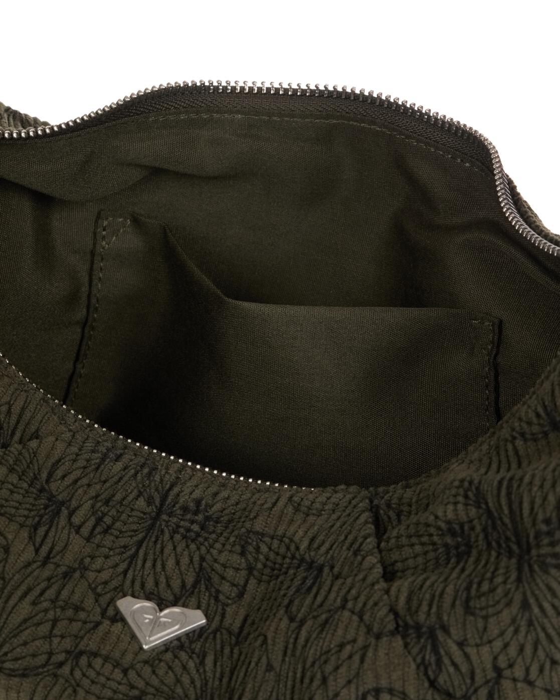 Bolso bandolera de pana NEON MOON PRINTED Verde Mujer 4/4