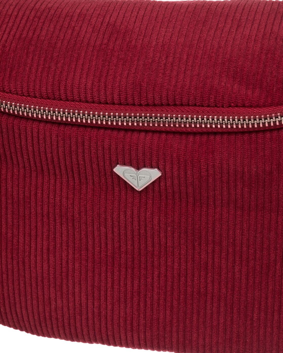 Gürteltasche aus Kord OCEAN BLOOM CORD Rot Dames 3/4