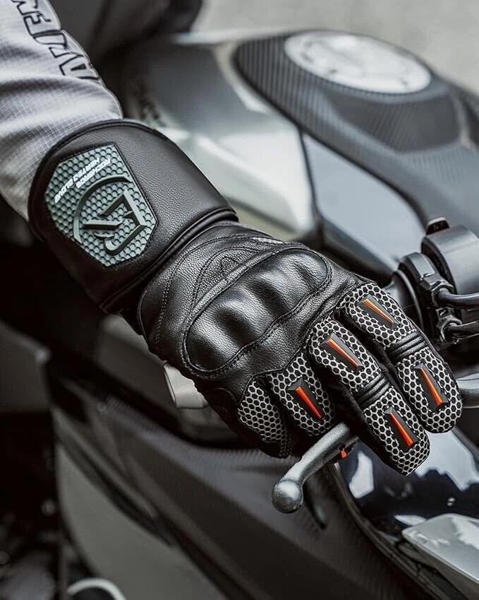 ROCKBROS Winddichte Winter-Fahrradhandschuhe mit Touchscreen 7/7