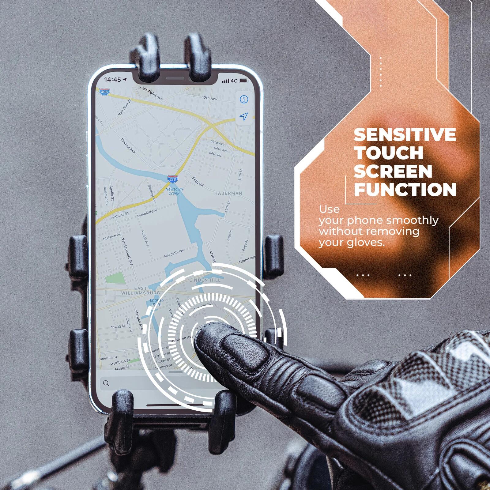 ROCKBROS Motorradhandschuhe mit Touchscreen 5/8