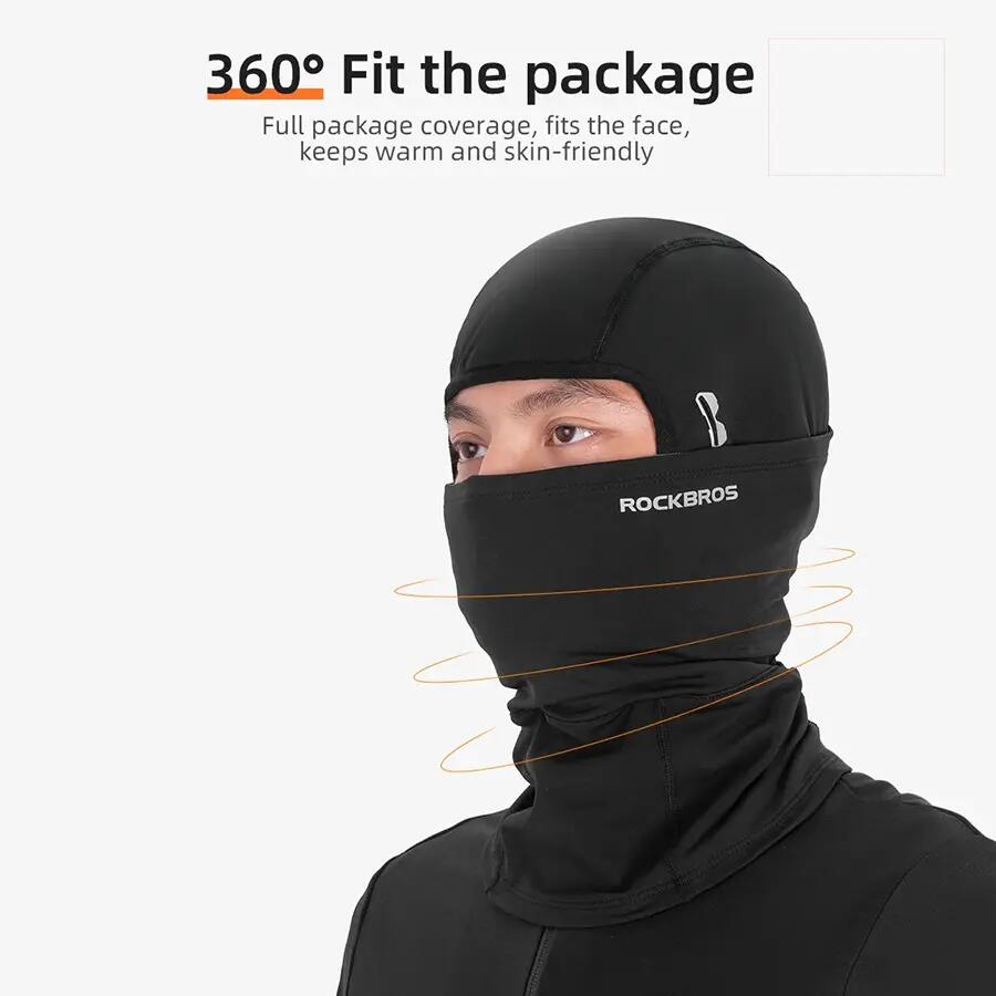 Kominiarka rowerowa motocyklowa 360 z filtrem PM2,5 Rockbros 6/7