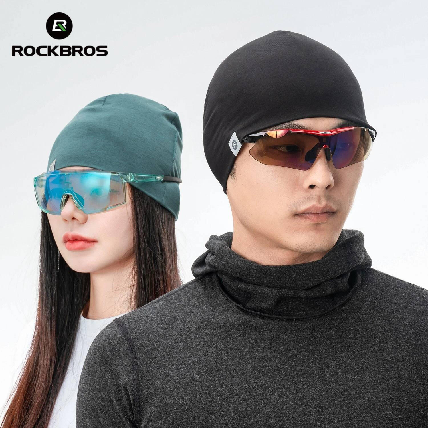 Czapka rowerowa, do biegania, sportowa, pod kask, elastyczna ROCKBROS wełna 3/7