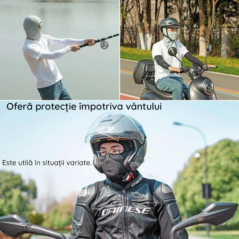 Kominiarka rowerowa motocyklowa Balaklawa Rockbros LF8065-1 3/7