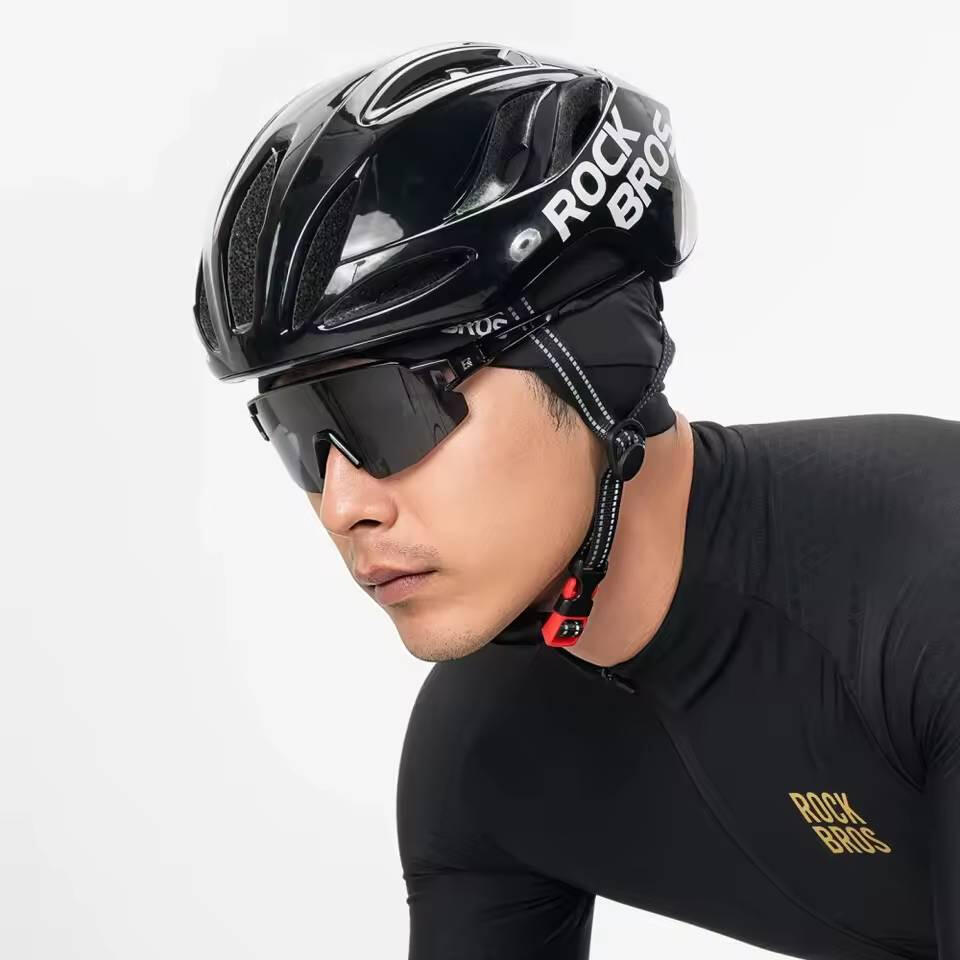 Czapka rowerowa do biegania sportowa pod kask ROCKBROS 18250006001 Termoaktywna 2/7