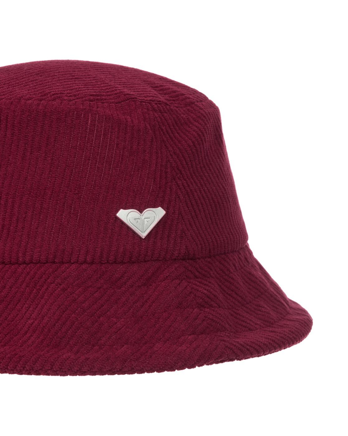 Bob en velours côtelé BLOOM RIDER CORD Rouge Femme 2/3
