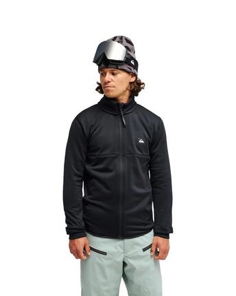 Polaire technique zippée STEEP POINT Rouge Homme
