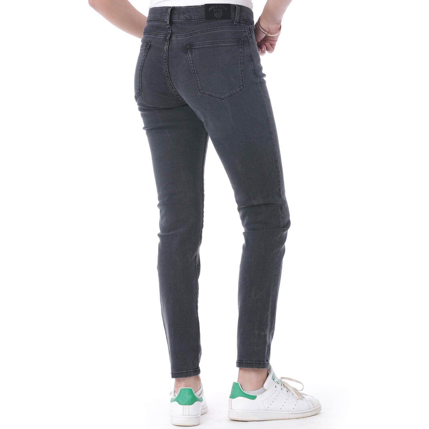 Jean coupe slim USED femme 2/4