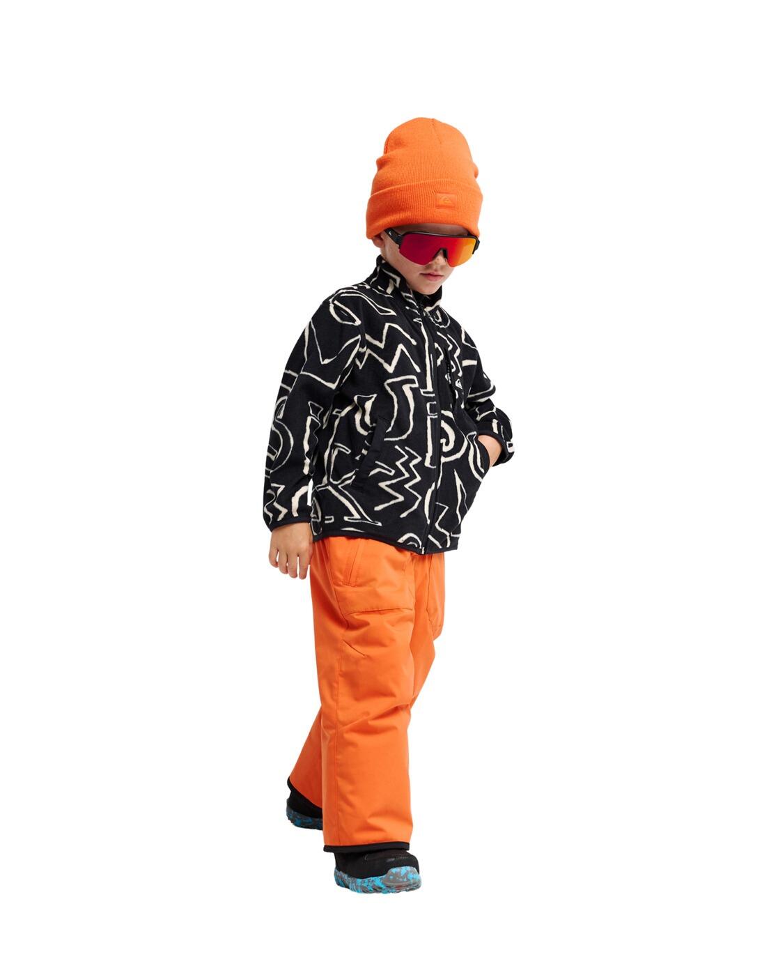 Full Zip Polar Fleece NO DESTINATION Schwarz Jongens 2-7 3/4