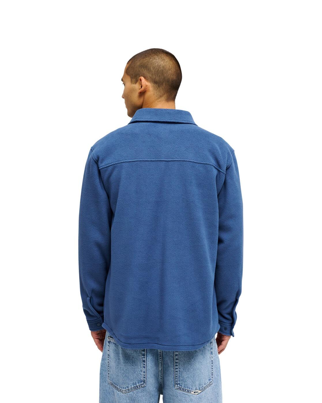 Fleece Overhemd VENTURE Blau Heren 2/4