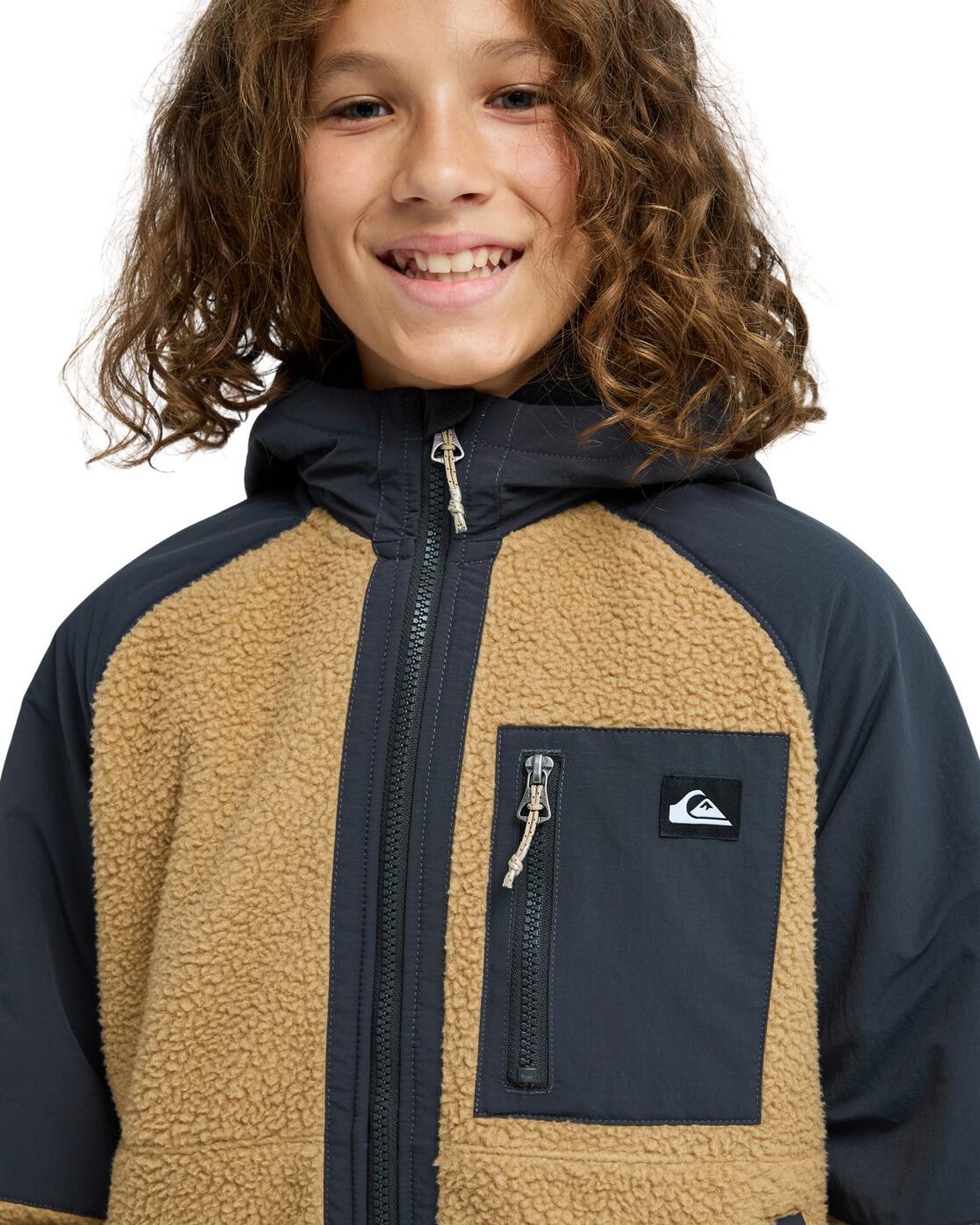 Hoodie mit durchgehendem Reißverschluss HAWKWINGS Beige Junge 4/4