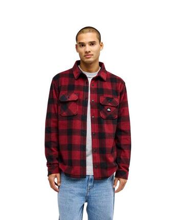 Fleecehemd VENTURE Rot Herren