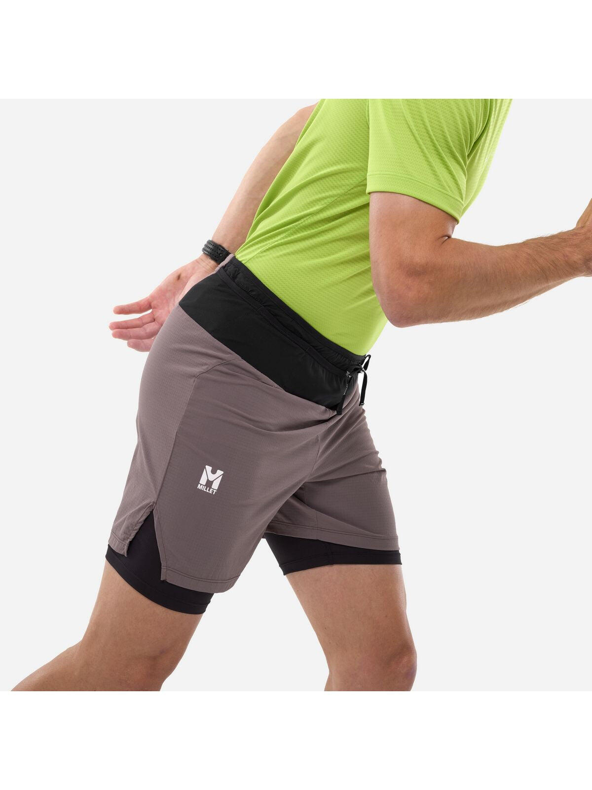 Spodenki do biegania męskie Millet Intense 2in1 Short M Active Fit 4/7