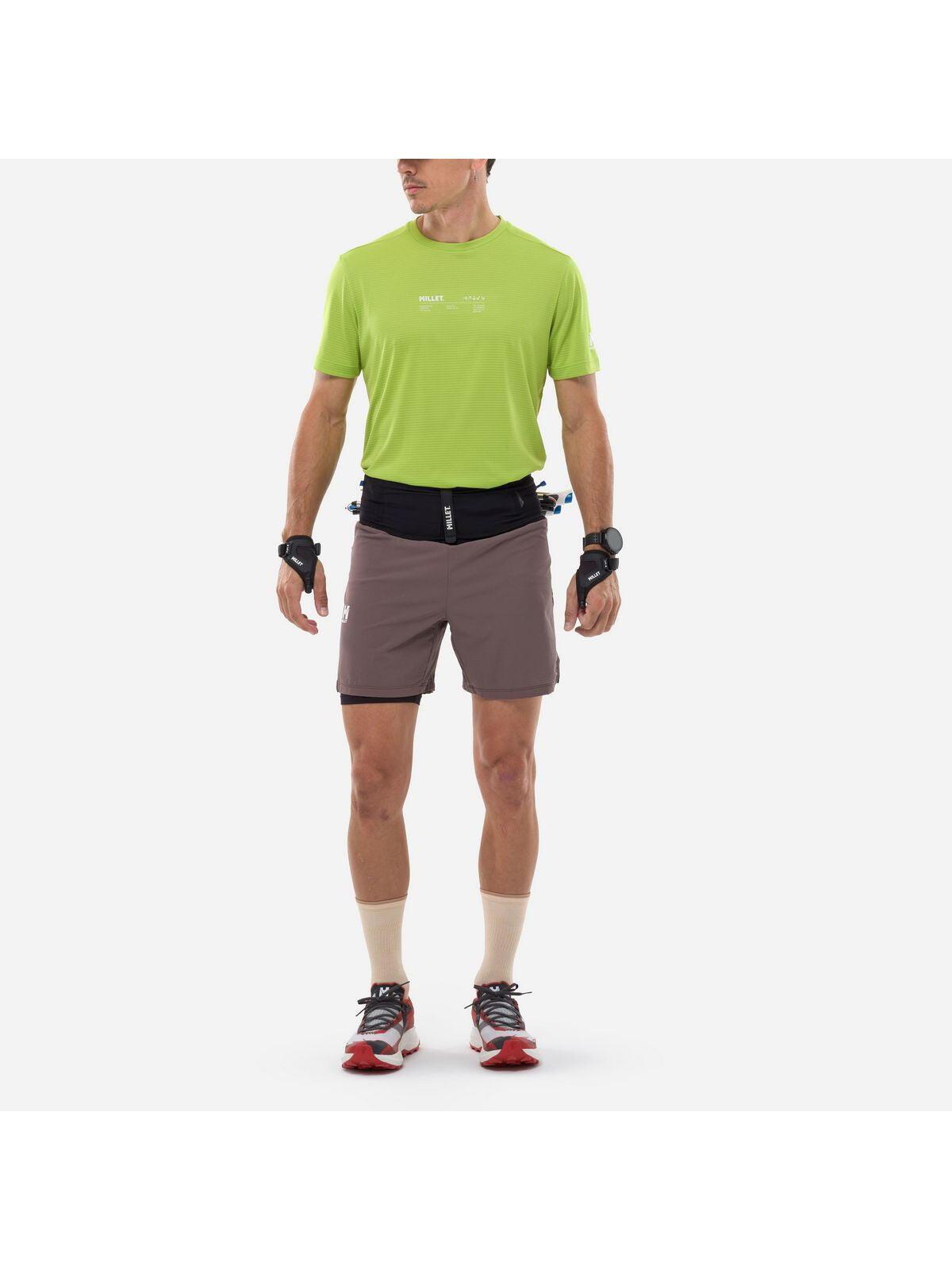 Spodenki do biegania męskie Millet Intense 2in1 Short M Active Fit 2/7