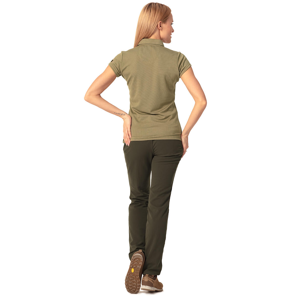 Koszulka myśliwska damska Tagart Polo Hals 2 Lady Olive 4/4