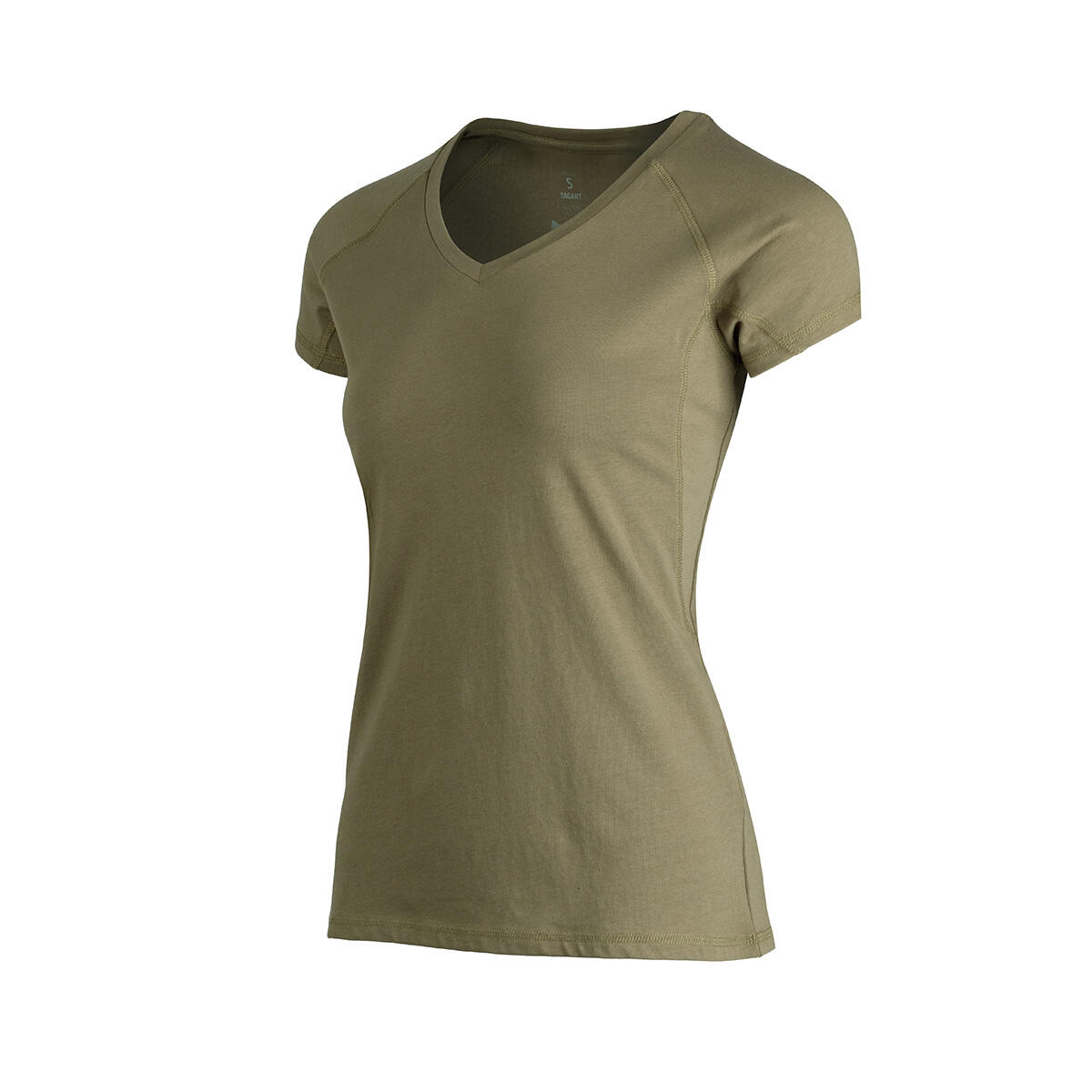 T-shirt myśliwski damski Tagart FNT Olive z bawełny 4/5