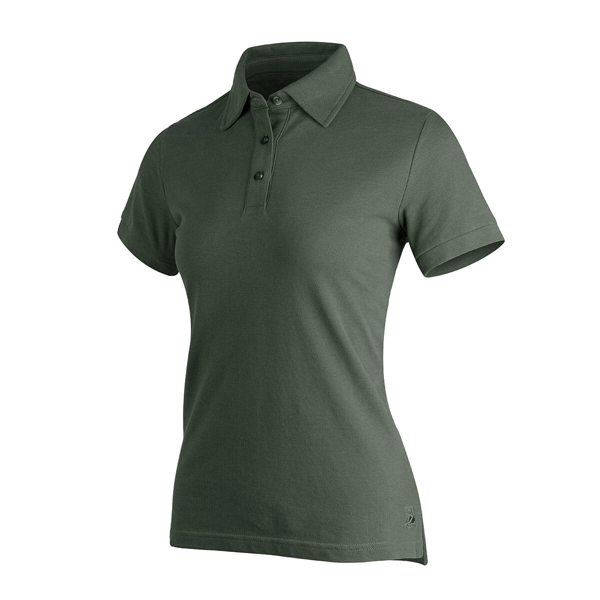 Koszulka myśliwska damska Tagart FNP Green polo bawełniana 3/4