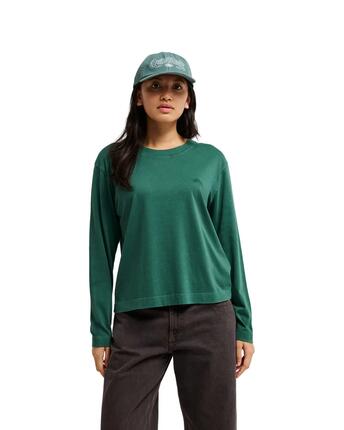 T-shirt manches longues ESSENTIAL Noir Femme