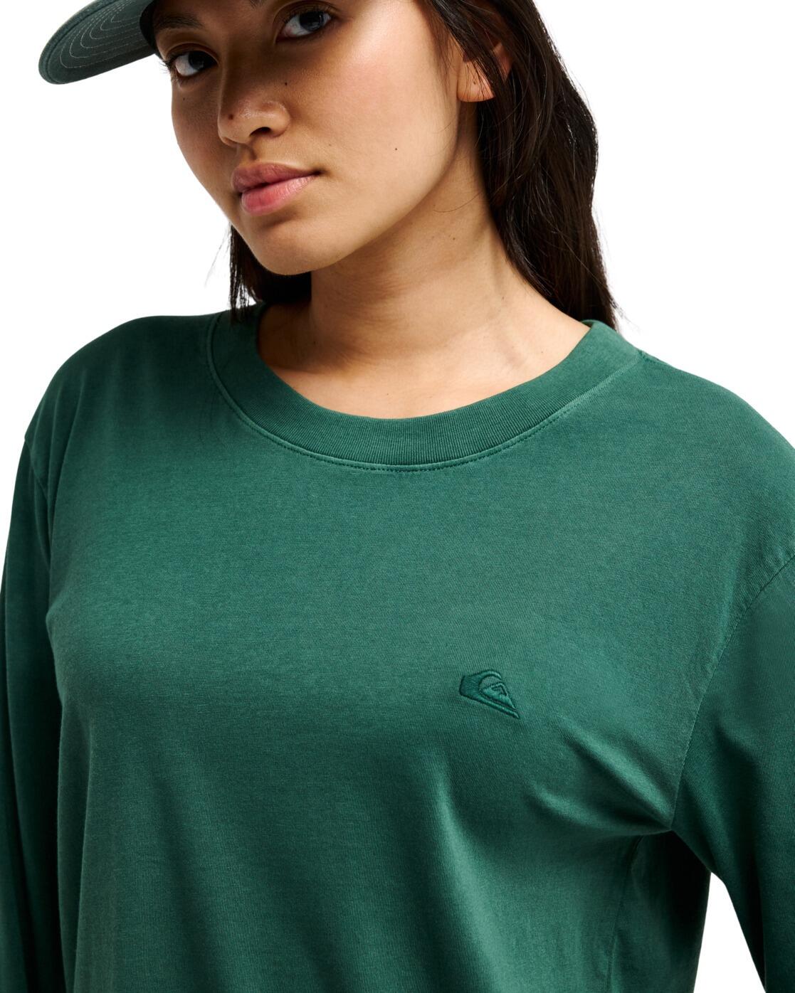 T-shirt met Lange Mouwen ESSENTIAL Grün Dames 4/4