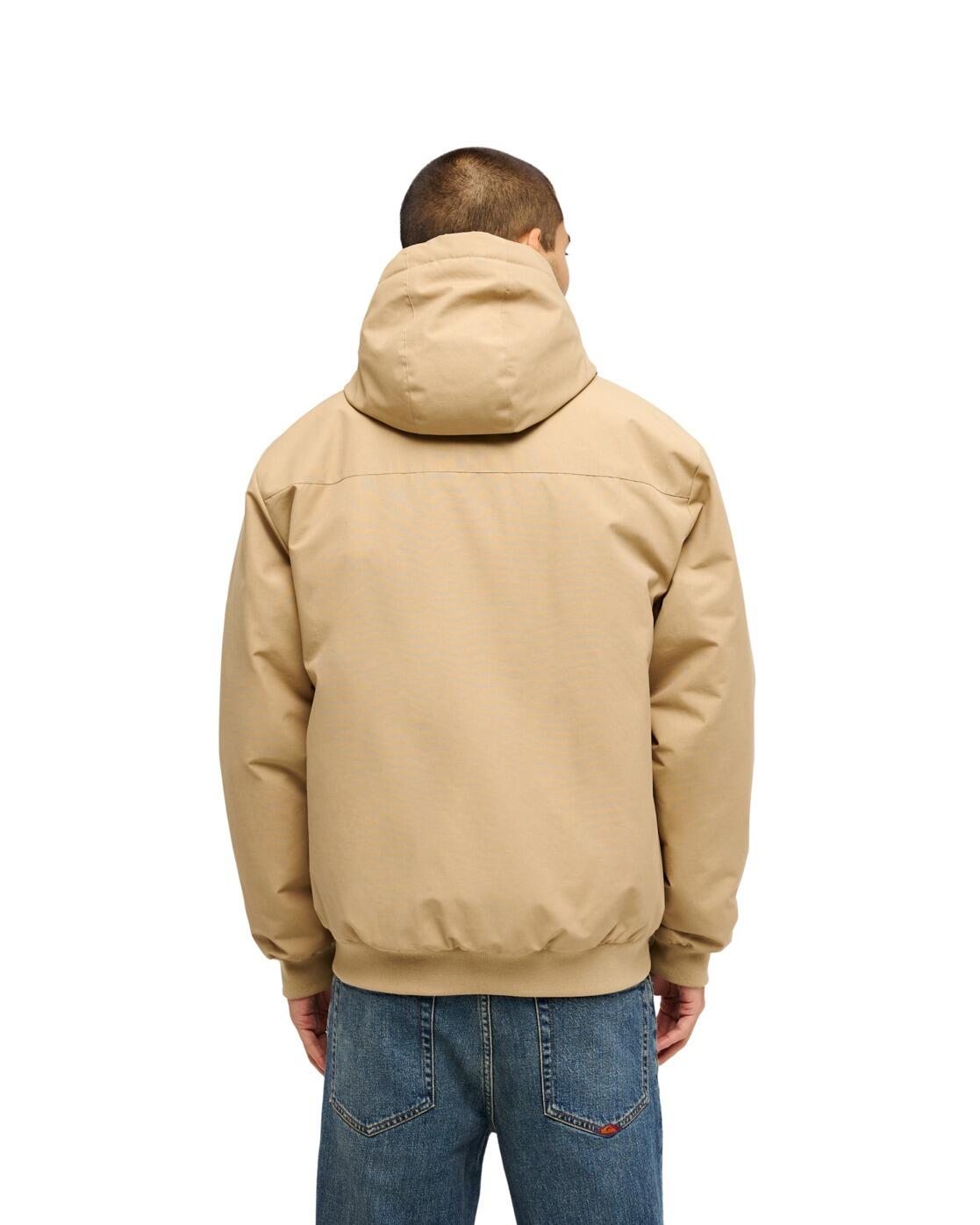 Chaqueta para el frío con capucha BROOKS 3K Beige Hombre 2/4