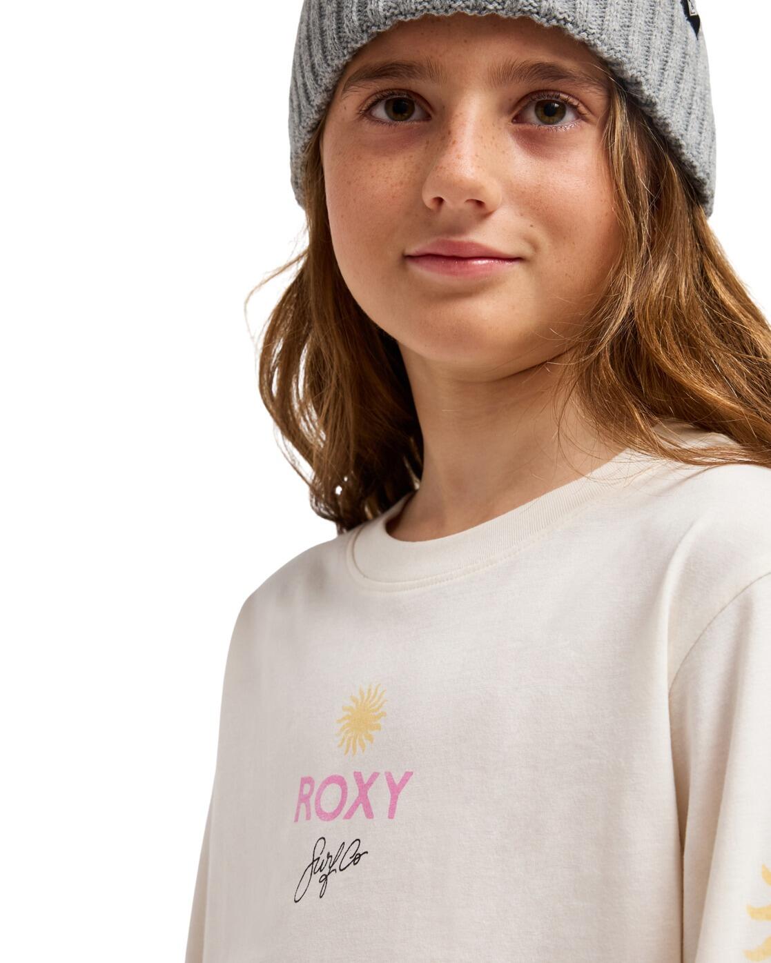 T-shirt manches longues ORCHIDREGULAR Blanc Fille 4/4