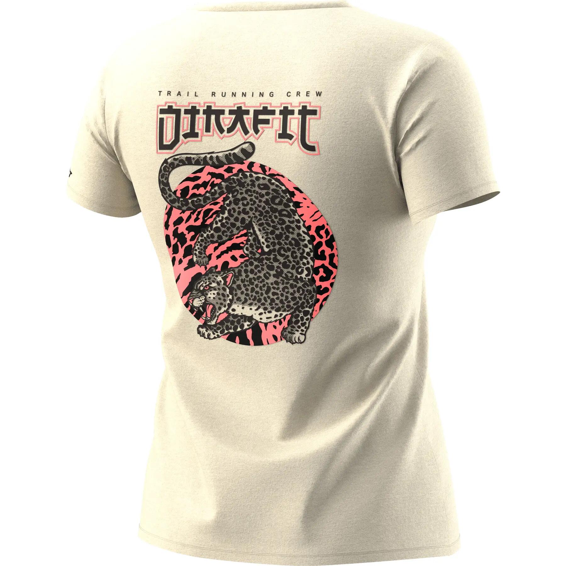 T-shirt estampada para mulher Dynafit 3/4