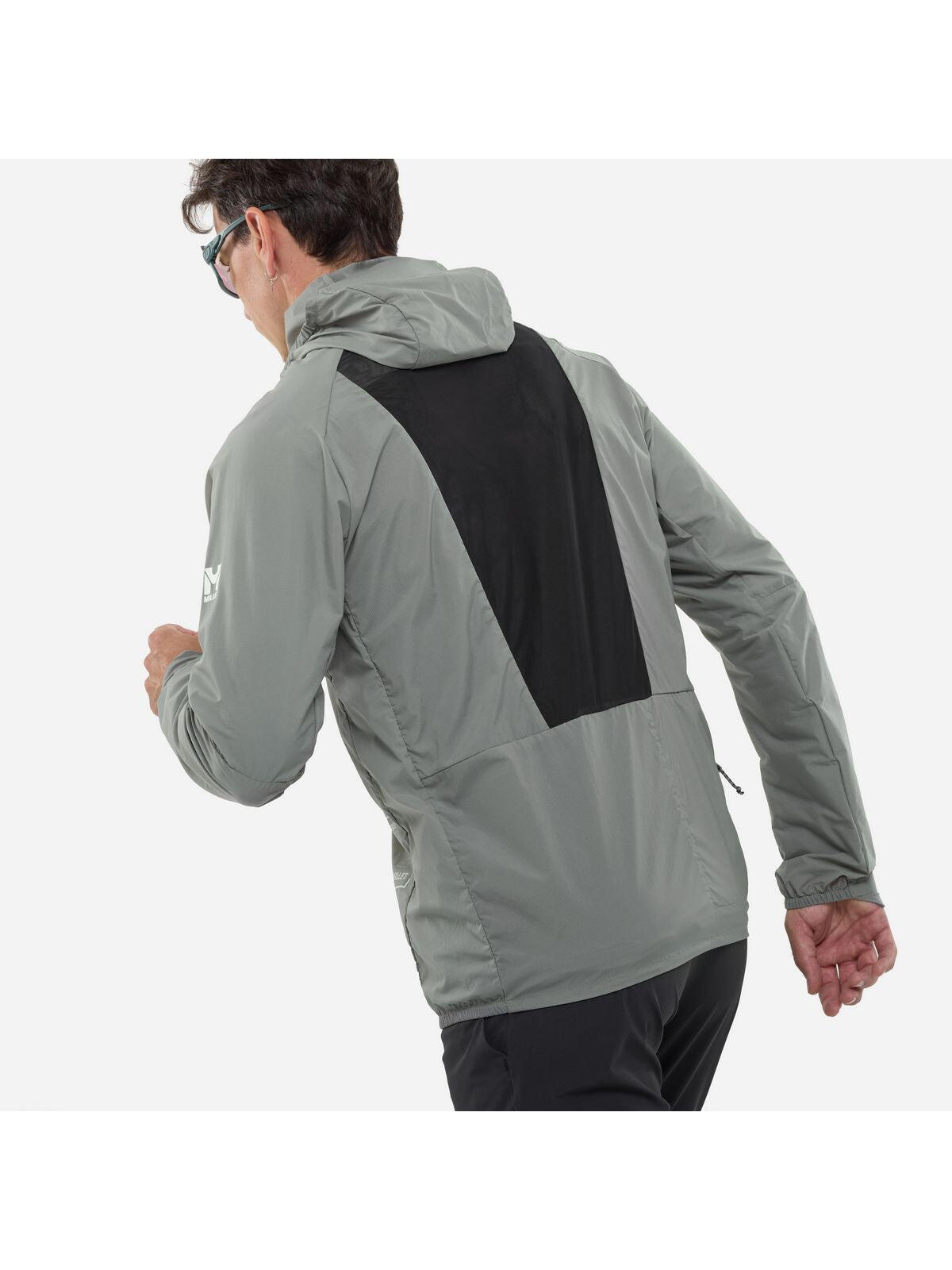 Kurtka do biegania wiatrówka męska Millet Intense Windbreaker Jkt active Fit 4/5